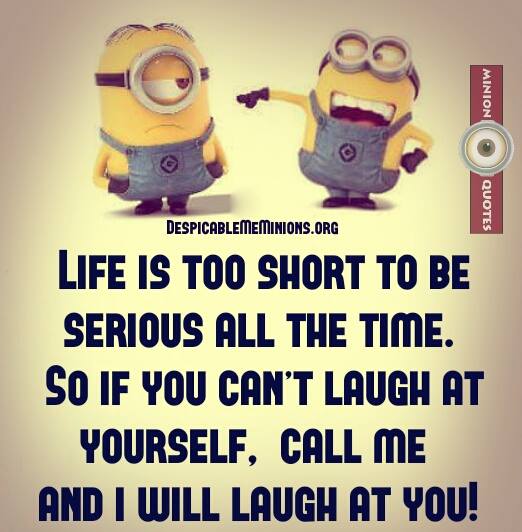 Joke For Monday 20 July 2015 From Site Minion Quotes