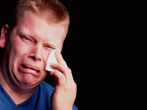 Joke for Friday, 10 June 2016 from site Jokes - Why are you crying?