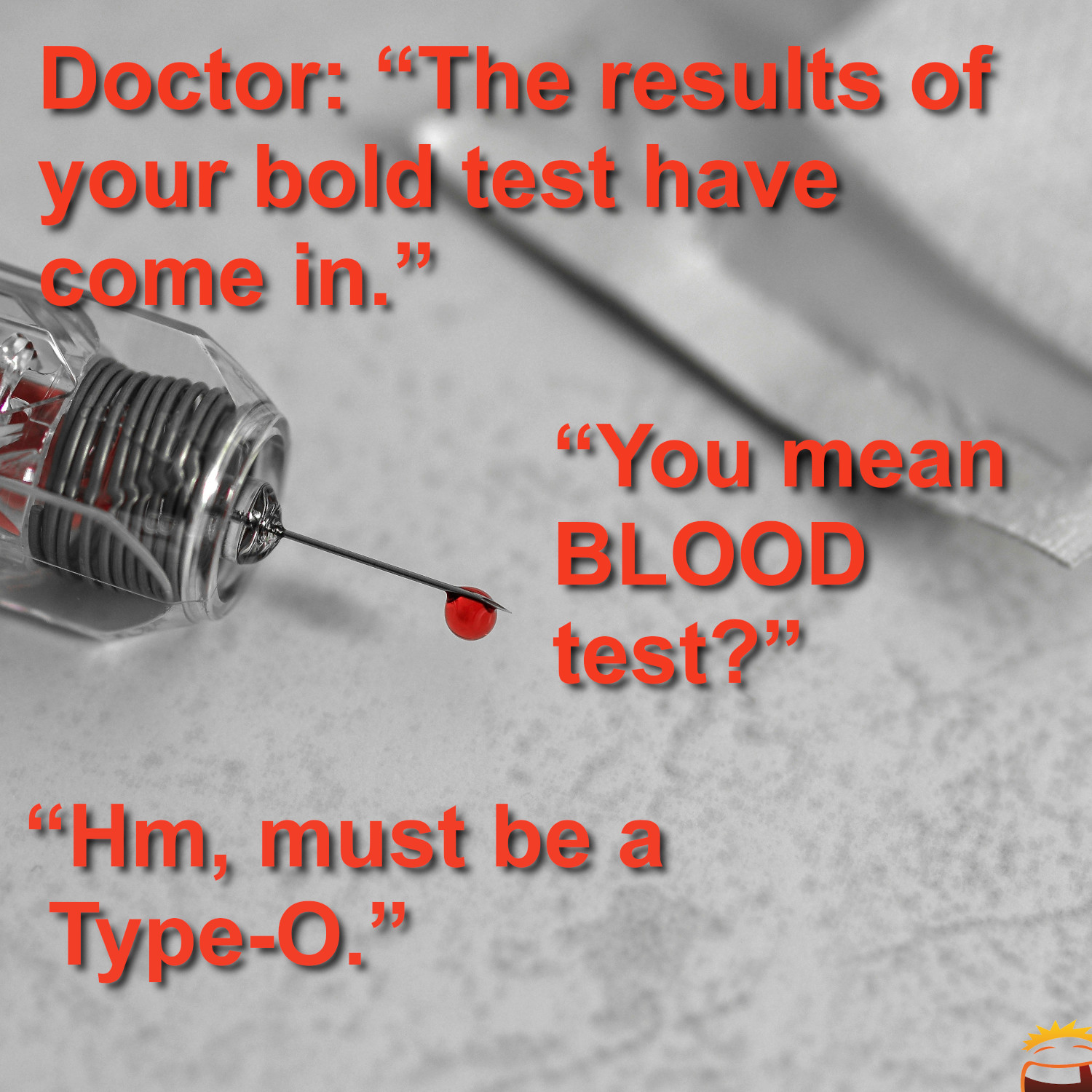 The results of your bold test Jokes of the day (59019)