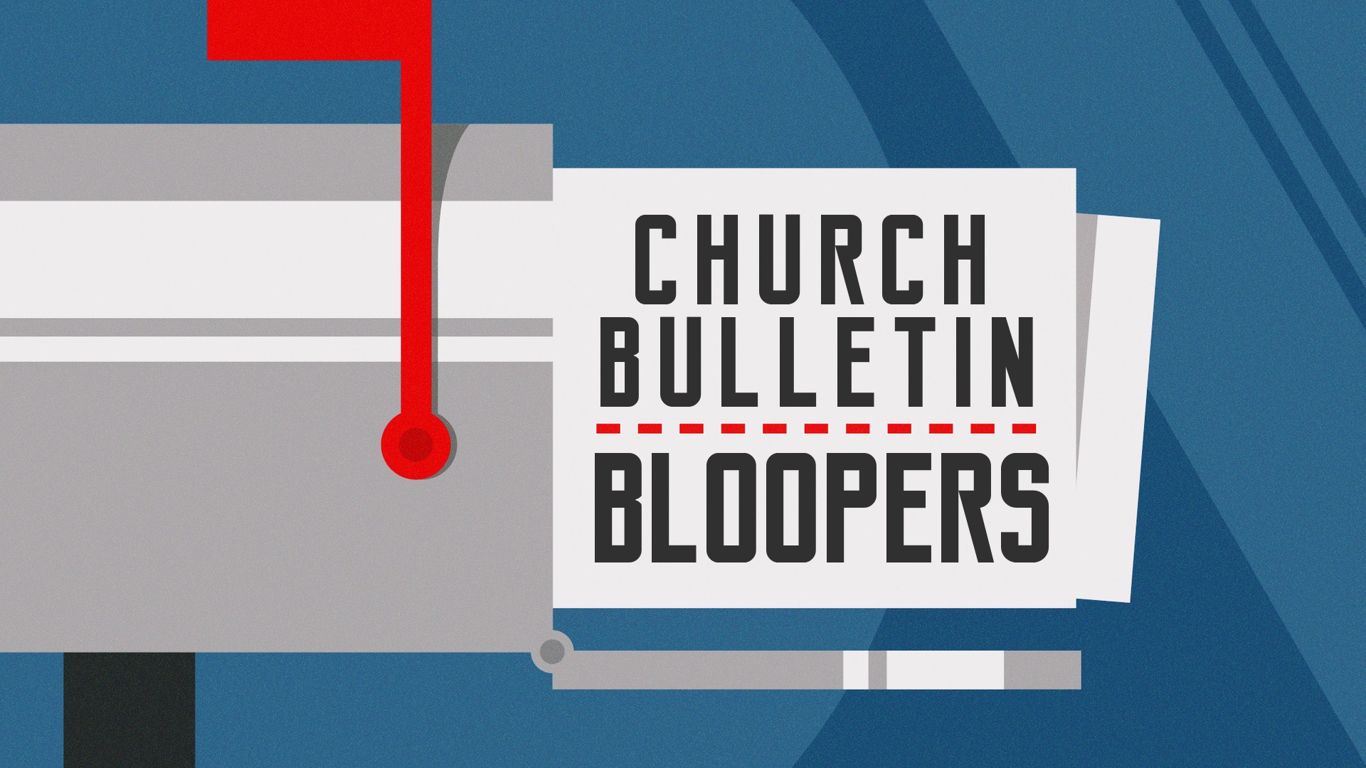 Church Bulletin Bloopers: Carpets and Choir Robes